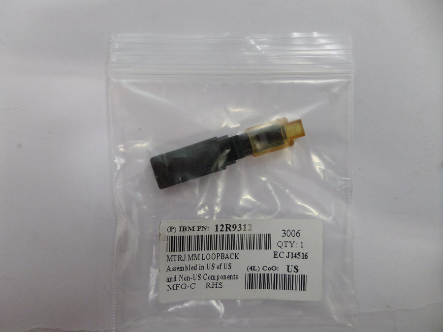 12R9312 - Fibre Optic Multimode Wrap Plug - NOB