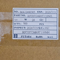 Futaba ceramic core wire wound thermal fuse - Built in resistance 24R 5% ( RFT07 240HM RFT07J24R0T133NH ) NEW