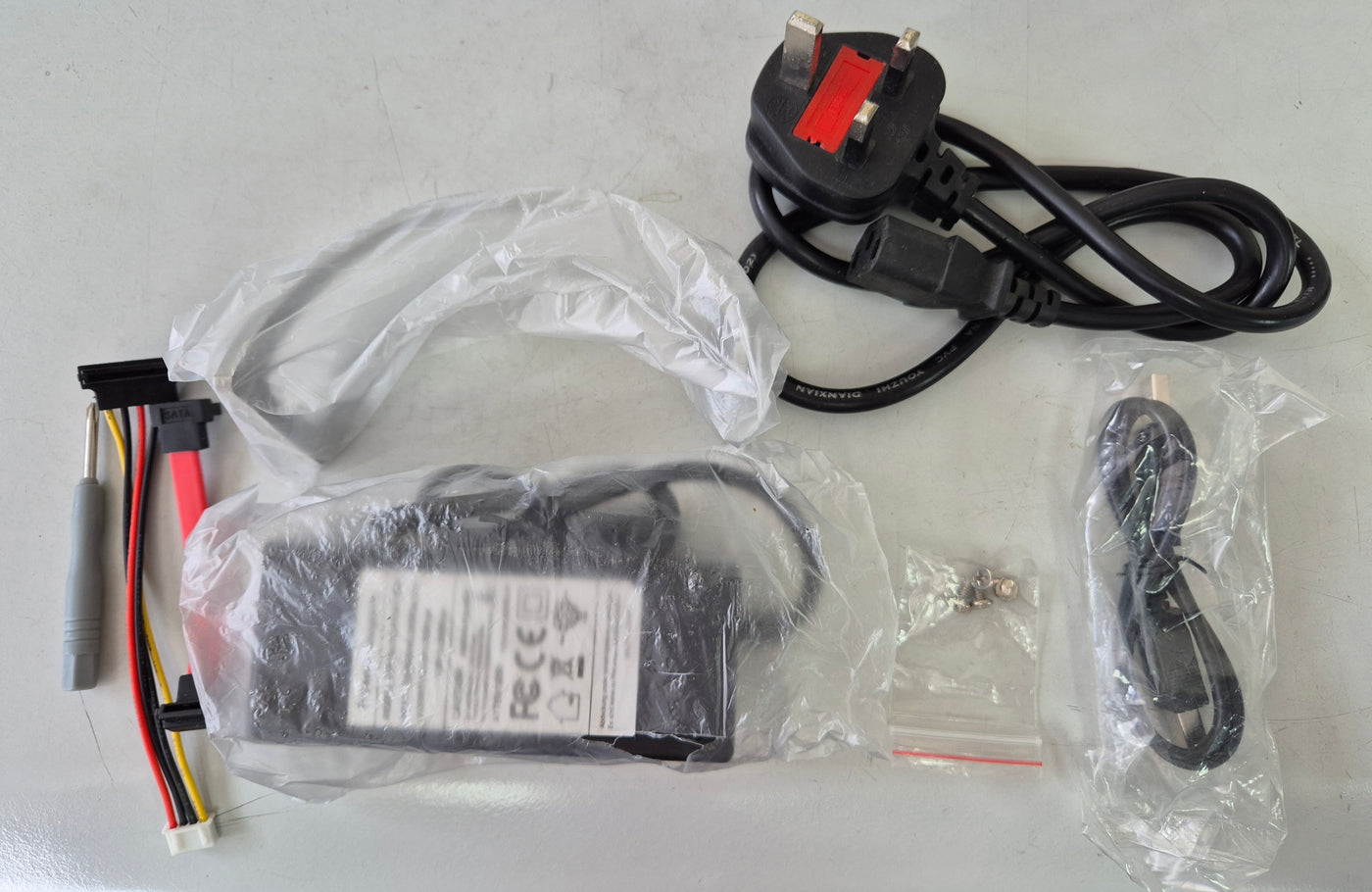 USB2.0 External HDD Box Kit w/ 6-Pin adapter + accessories NEW