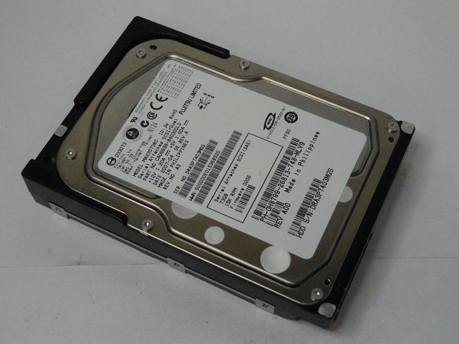 CA06698-B40300LD - Fujitsu Dell 73GB SAS 15Krpm 3.5in HDD - Refurbished