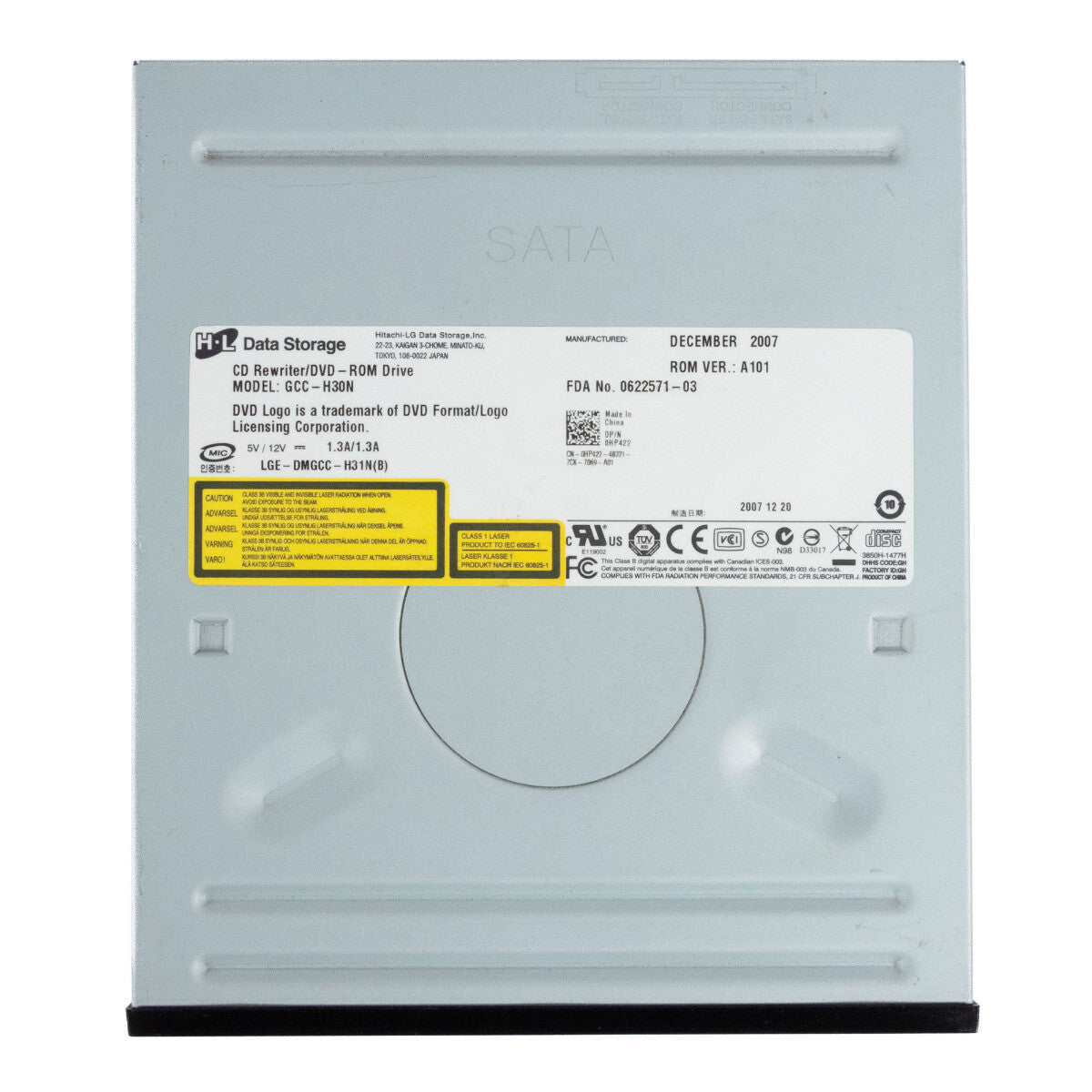 Dell 48x/16x CD-RW/DVD SATA Combo Optical Drive ( GCC-H30N 0HP422 ) USED