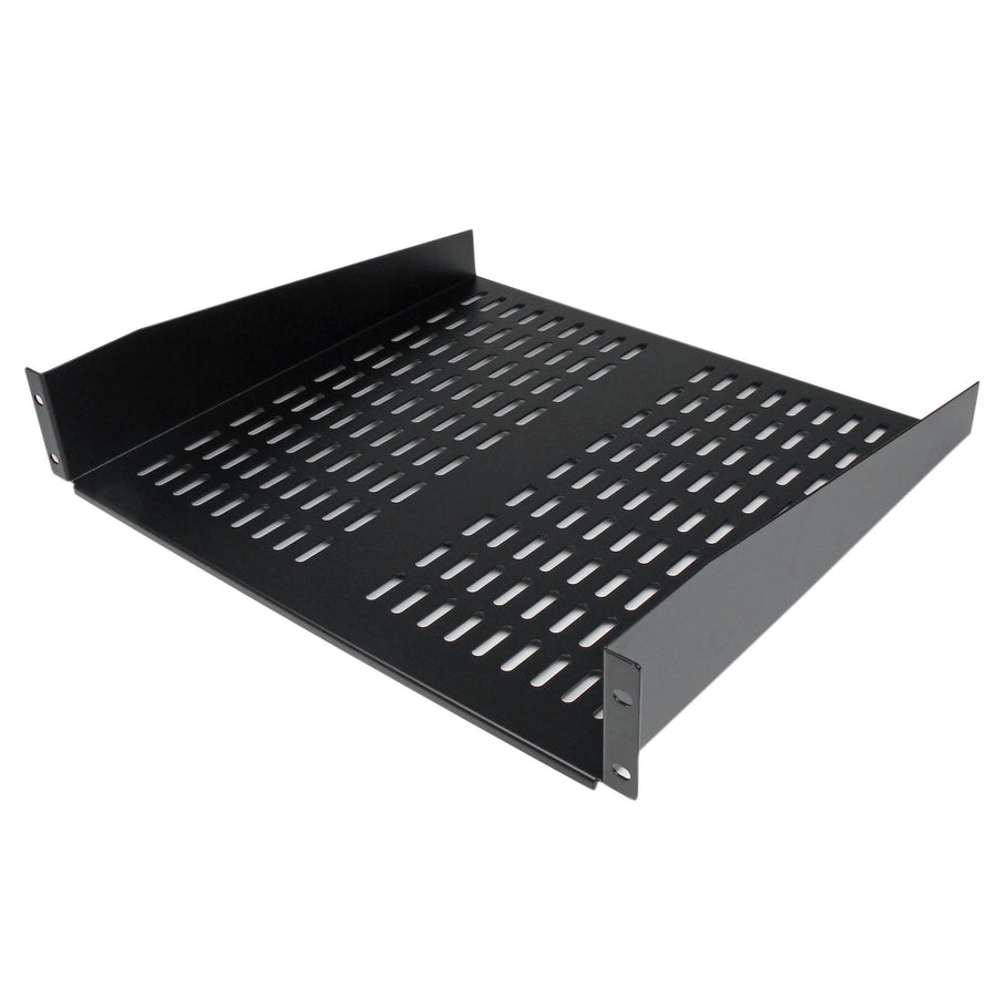 StarTech 2U 19in Vented universal depth shelf for server racks ( CABSHELFV ) NEW