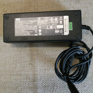 HP AC ADAPTER PPP017S IN 240V 2.5A OUT 18.V 6.5A ( 384023 -003 USED )