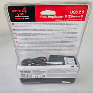 Toshiba More 4 You USB 2.0 Port Replicator II (UK) ( PX1173U-1PRP ) NEW