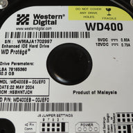 PR21026_WD400EB-00JEF0_Western Digital 40Gb IDE 5400rpm 3.5in HDD - Image2