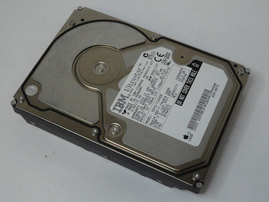 07N4512 - IBM Apple 18.2GB SCSI 68 Pin 10Krpm 3.5in HDD - Refurbished