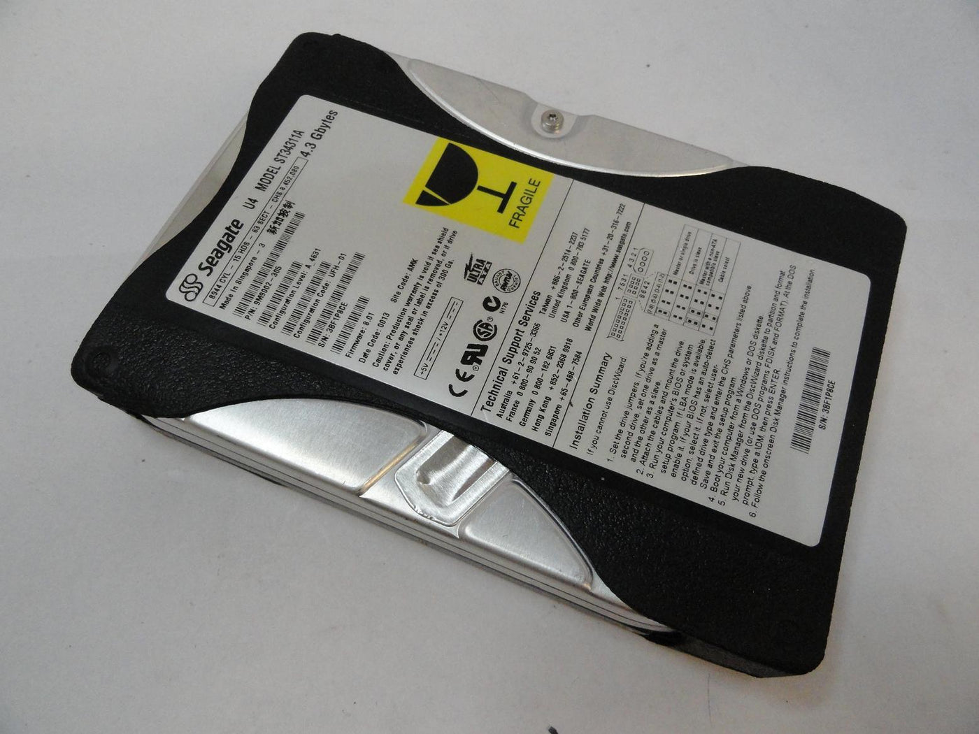 9M9002-305 - Seagate 4.3GB IDE 5400rpm 3.5in U Series 4 HDD - Refurbished