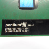 Intel Pentium III 600MHz 133MHz 256KB Socket 370 CPU ( SL3XT ) REF