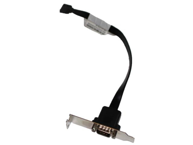 IBM Lenovo Low Profile RS232 Serial Port Panel and Cable 300mm Black (03T8154)