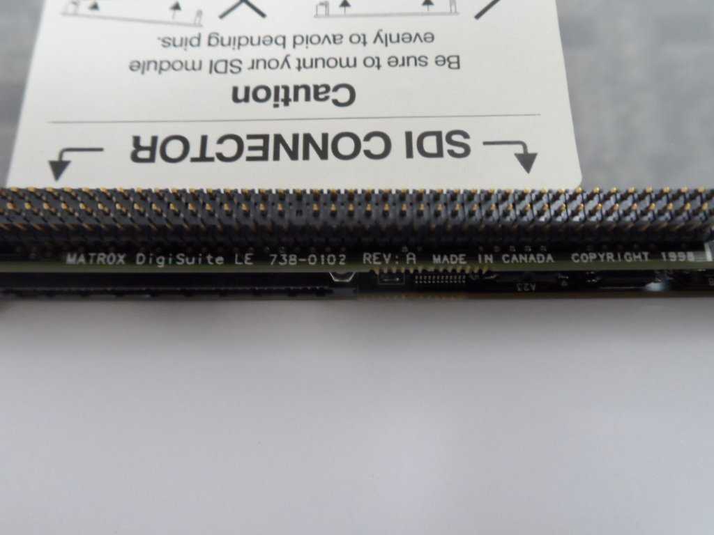 Matrox Audio Graphic Controller Card ( DLITE/2/1/P ) USED
