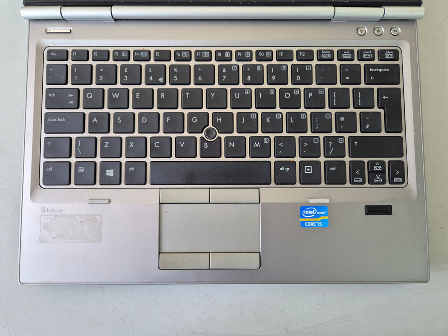 HP EliteBook 2570p NO HD NO OS 2GB RAM i5 12.5" SPR - BIOS Locked