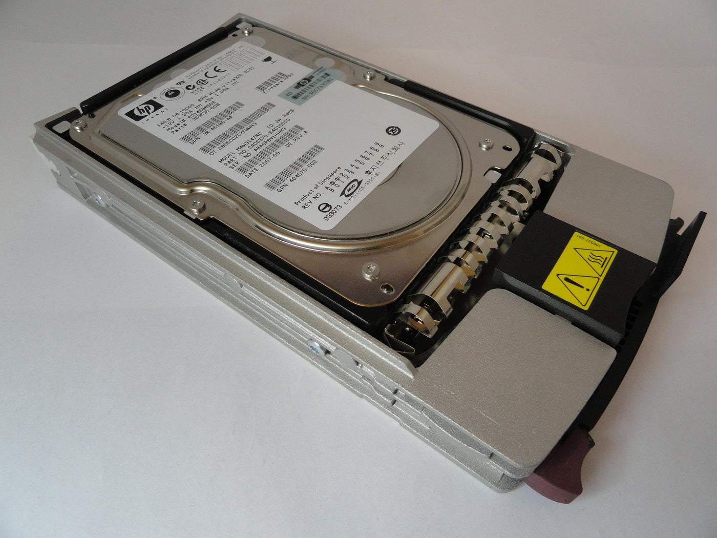 PR22115_CA06570-B40100DD_Fujitsu HP 146.8GB SCSI 80 Pin 10Krpm 3.5in HDD - Image3