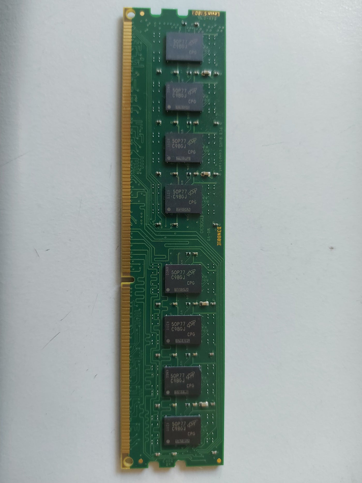 Crucial 8GB PC3-12800 DDR3-1600MHz nonECC CL11 240Pin DIMM CT102464BA160B.C16FPR