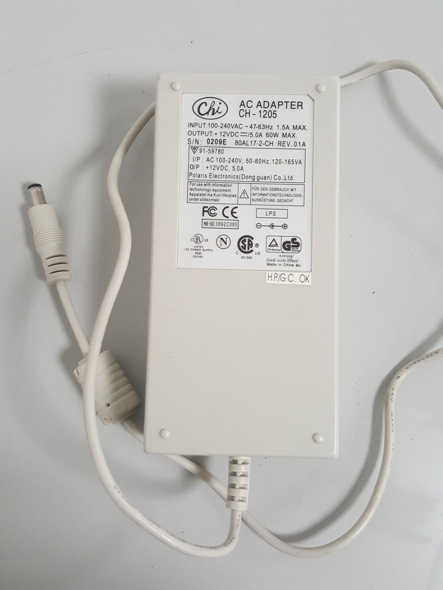 Chi AC ADAPTER (CH 1205 USED)