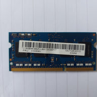 Hynix/Lenovo 4GB PC3-12800 DDR3-1600MHz non-ECC Unbuffered CL11 204-Pin SoDimm Single Rank Memory Module (HMT451S6MFR8C-PB 03X6561)