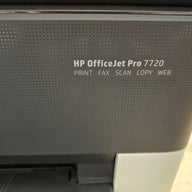 HP OfficeJet Pro 7720 Wide Format All-In-One Printer ( SNPRC-1500-02 ) USED