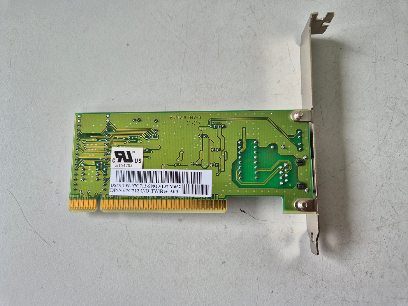 Dell 10/100 Ethernet Network Interface Card NIC ( 07C712 ) USED