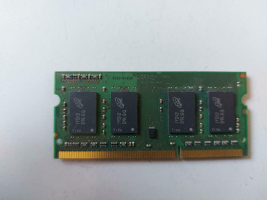 Micron 2GB PC3-10600 DDR3 nonECC Unbuffered CL9 204P SoDimm MT8JSF25664HDZ-1G4D1