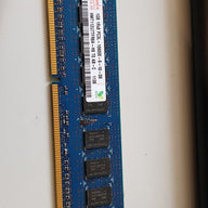 Hynix 1GB PC3-10600 DDR3-1333MHz ECC Unbuffered CL9 240-Pin DIMM 1.35V Low Voltage Single Rank Memory Module  (HMT112U7TFR8A-H9)