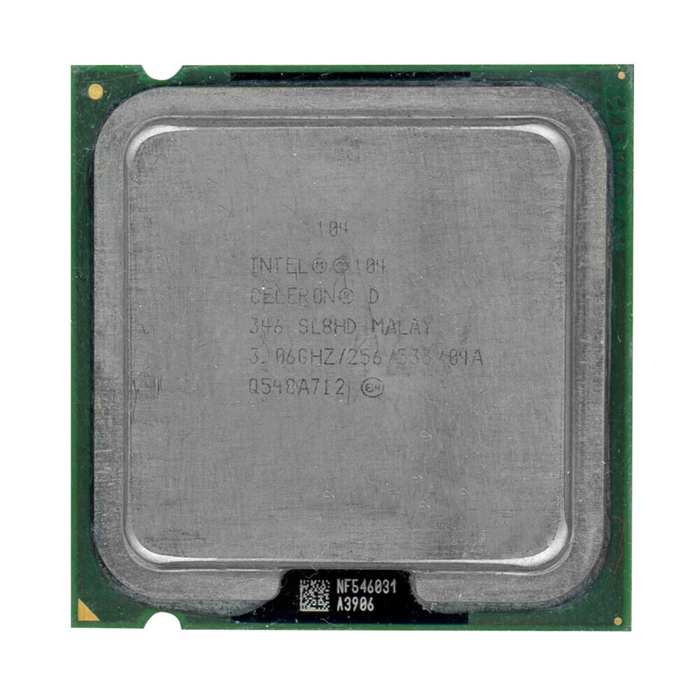 Intel Celeron D 346 3.06GHz 533 Socket 775 CPU ( SL8HD ) REF