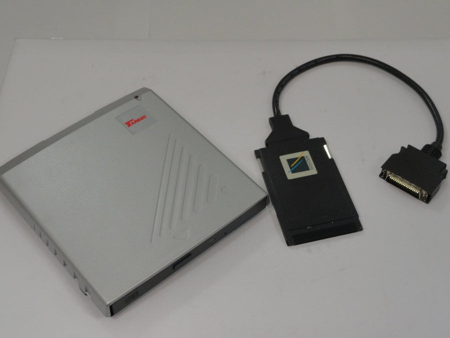 PCM-CD24TI - External Laptop CD Drive Kit With External 24x CD Drive and PCMCIA Adapter. Does Not Include 5v Power Supply. - NOB