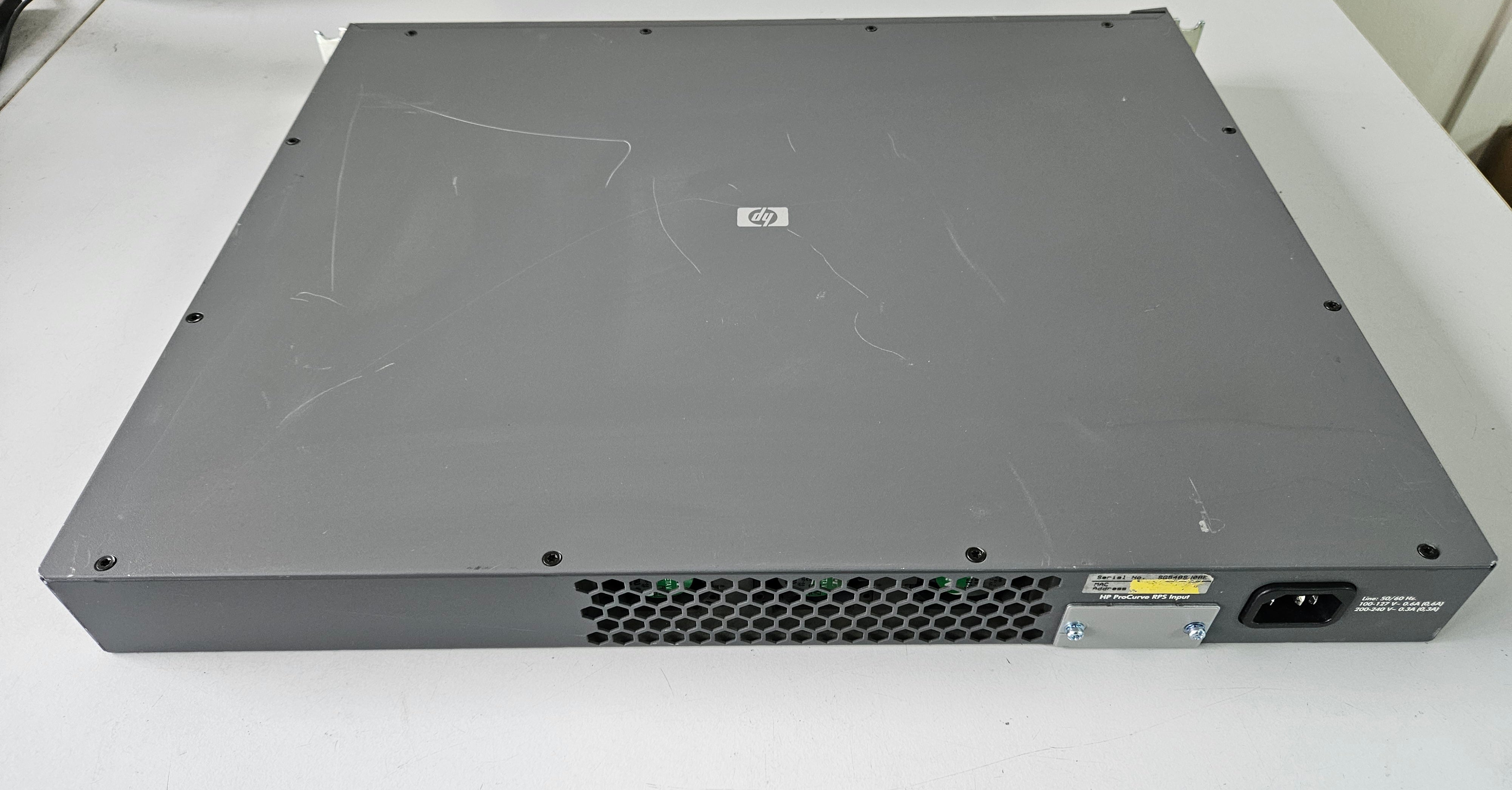 HP ProCurve 2824 24Port 10/100/1000BT Managed Network Switch ( J4903A J4903-80099 RSVLC-0207 ) USED