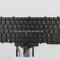 Dell Latitude E5450 E5470 5480 E7450 E7470 French Backlit Keyboard (NEW W93F7)