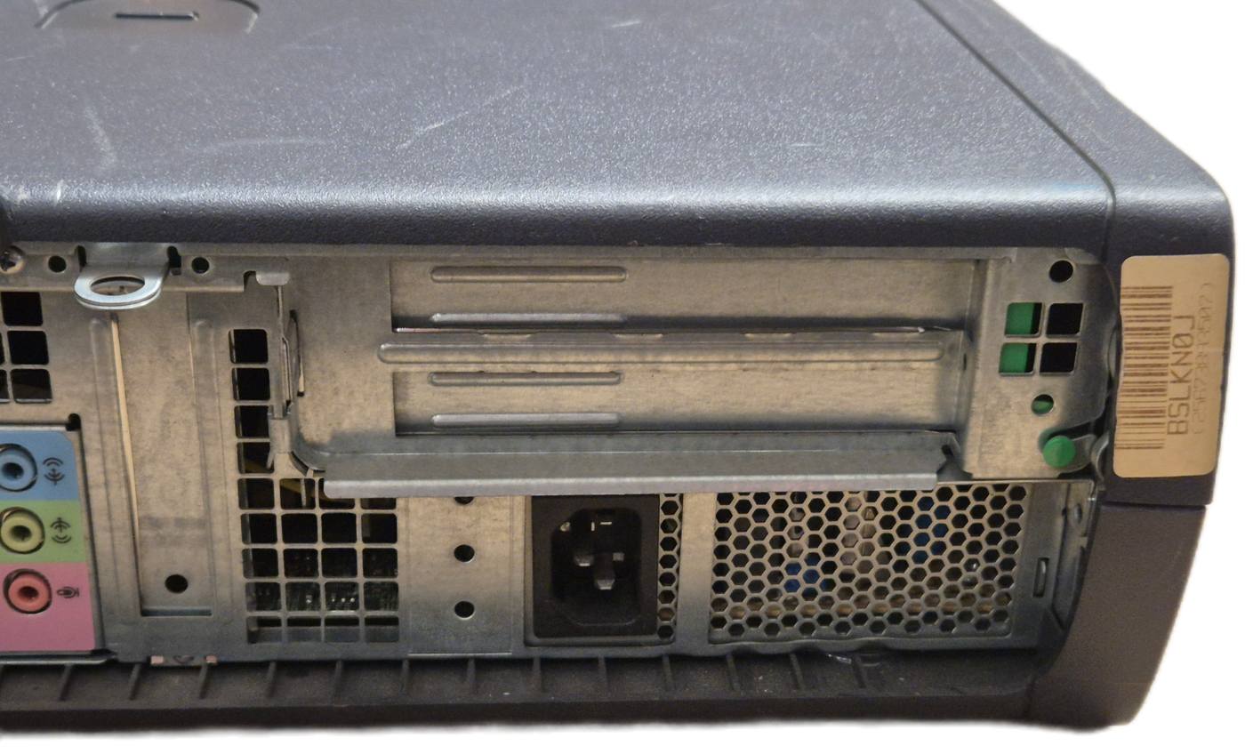 Dell Optiplex GX260 SFF P4 2.4GHz DVD 512MB RAM NO HDD NO OS Windows XP Pro COA present ( DHS ) USED