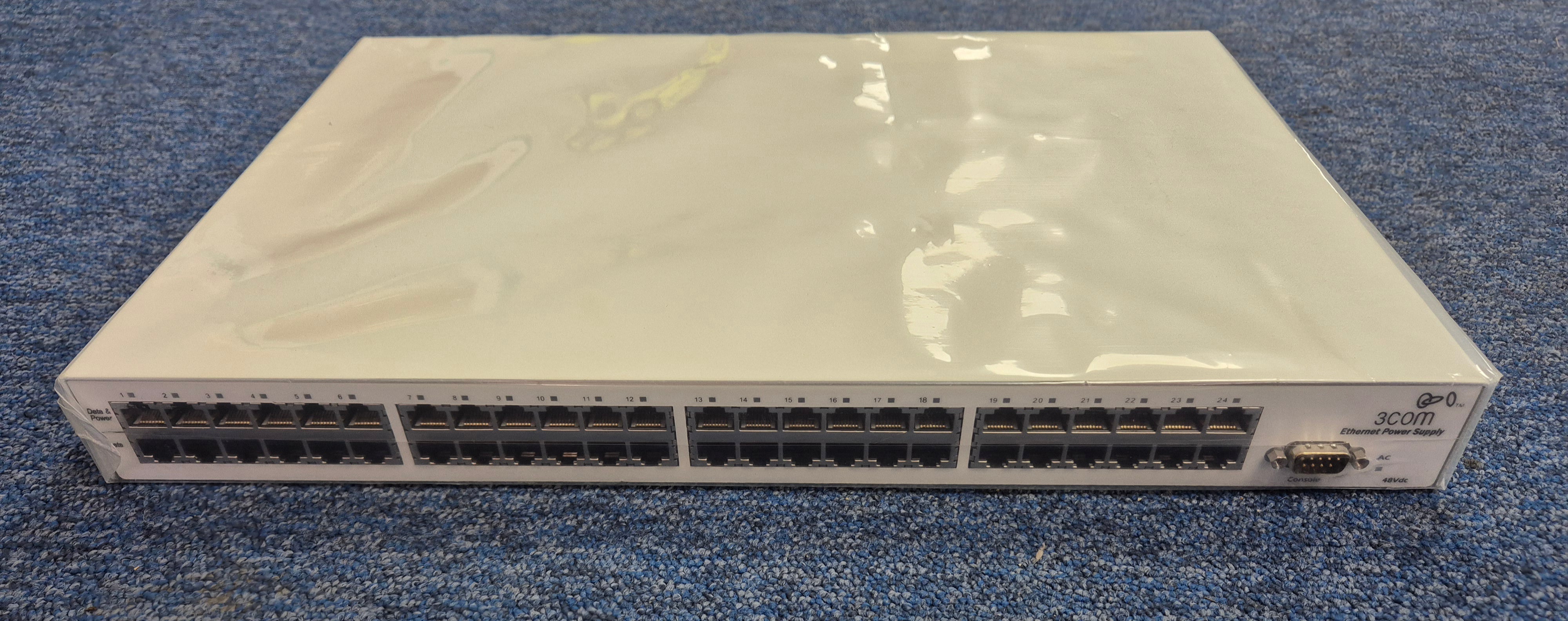 3Com PoE Multiport Midspan Solutions Ethernet Power Supply ( 3CNJPSE24 ) NOB