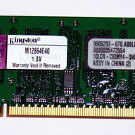 Kingston 1GB DDR2 RAM PC2-4200S 533MHz Laptop-Memory (M12864E40 9905293-070 REFURBISHED)
