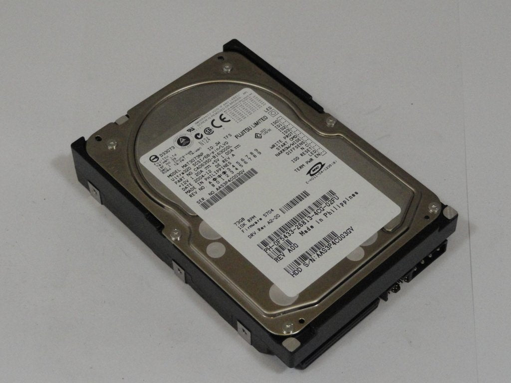 PR16410_CA06350-B16300DL_Dell / Fujitsu 73GB 15Krpm 68Pin 3.5" HDD - Image3