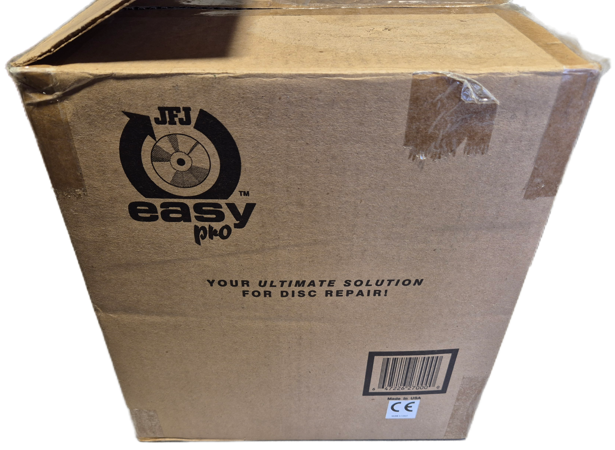 JFJ Easy Pro Disc Repair Machine – Liquid Polish has separated & is likely unusable NEW OPEN BOX