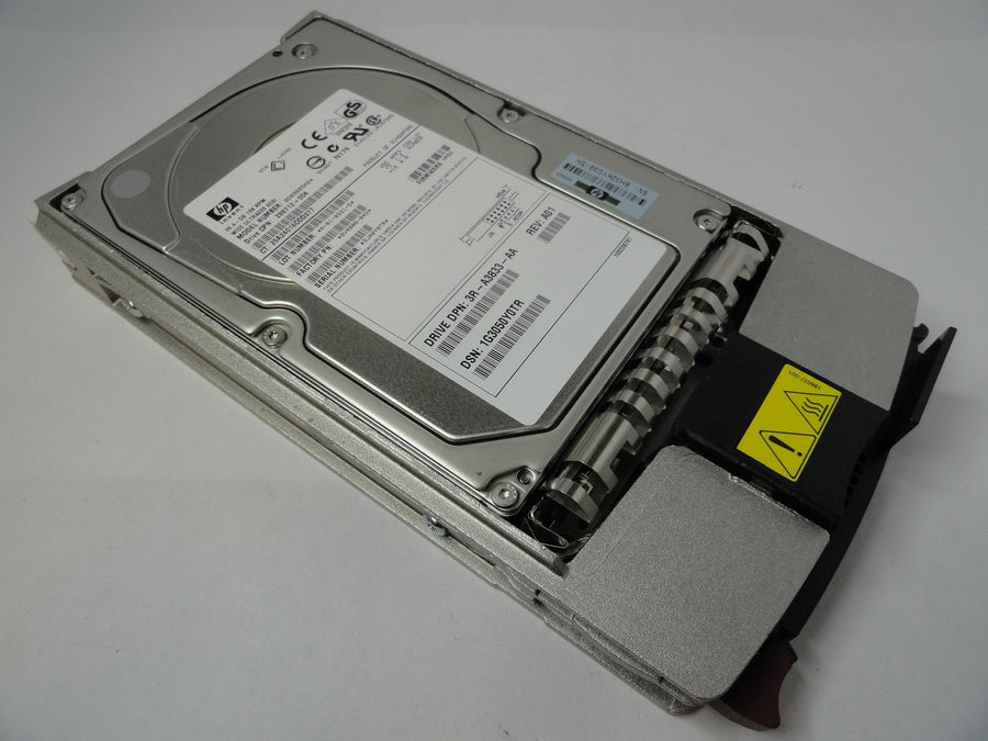 9V4006-042 - Seagate HP 36.4GB SCSI 80 Pin 15Krpm 3.5in HDD in Caddy - Refurbished