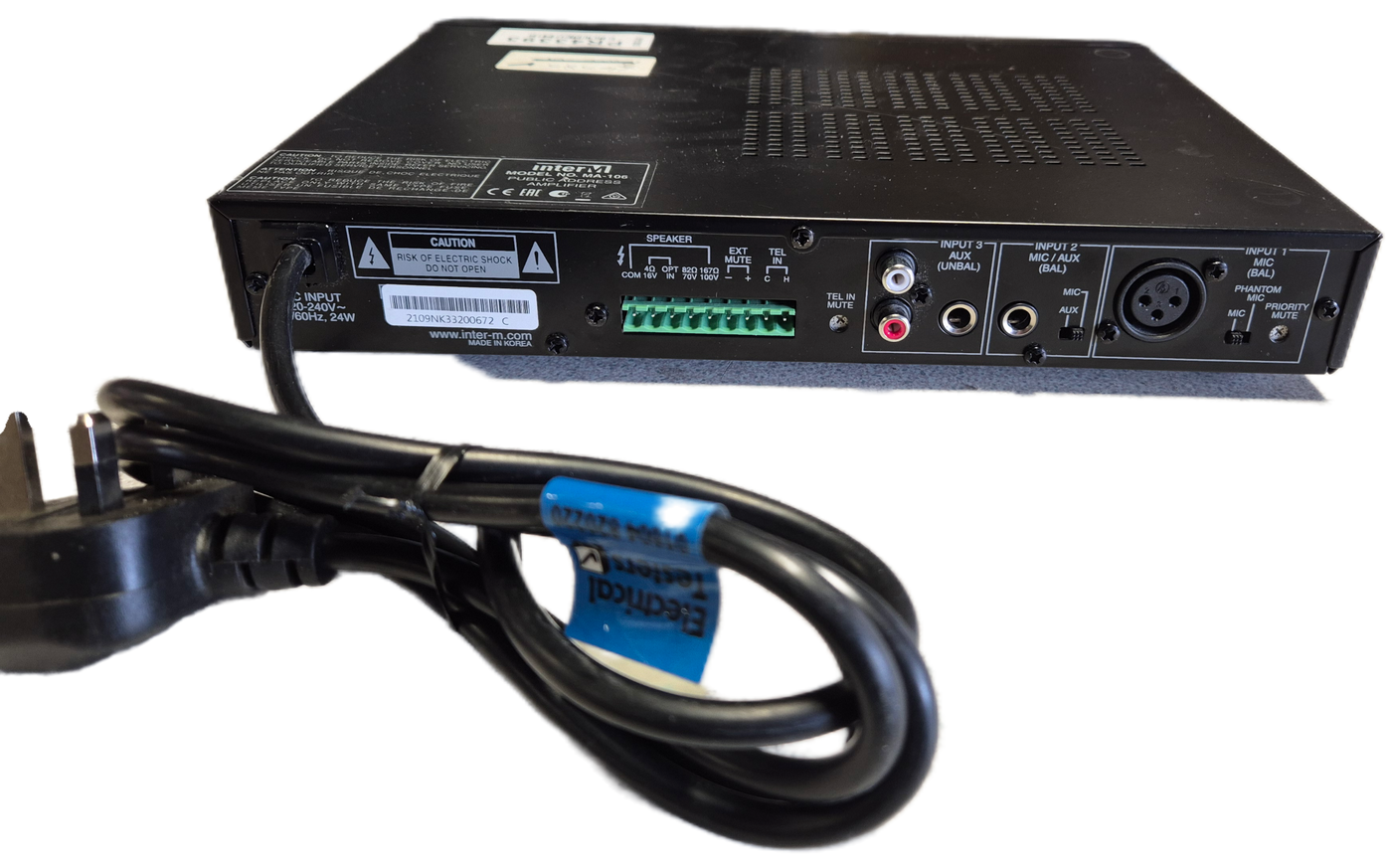 Inter-M Public Address Amplifier ( MA-106 ) USED