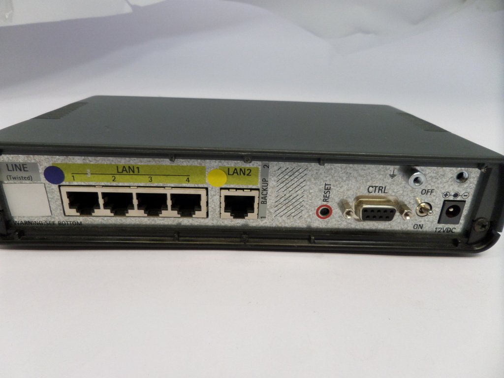 OneAccess Networks Telindus 1221 ADSL Router ( ADSL A/B 2ETH-4P 501484 1221 ) USED