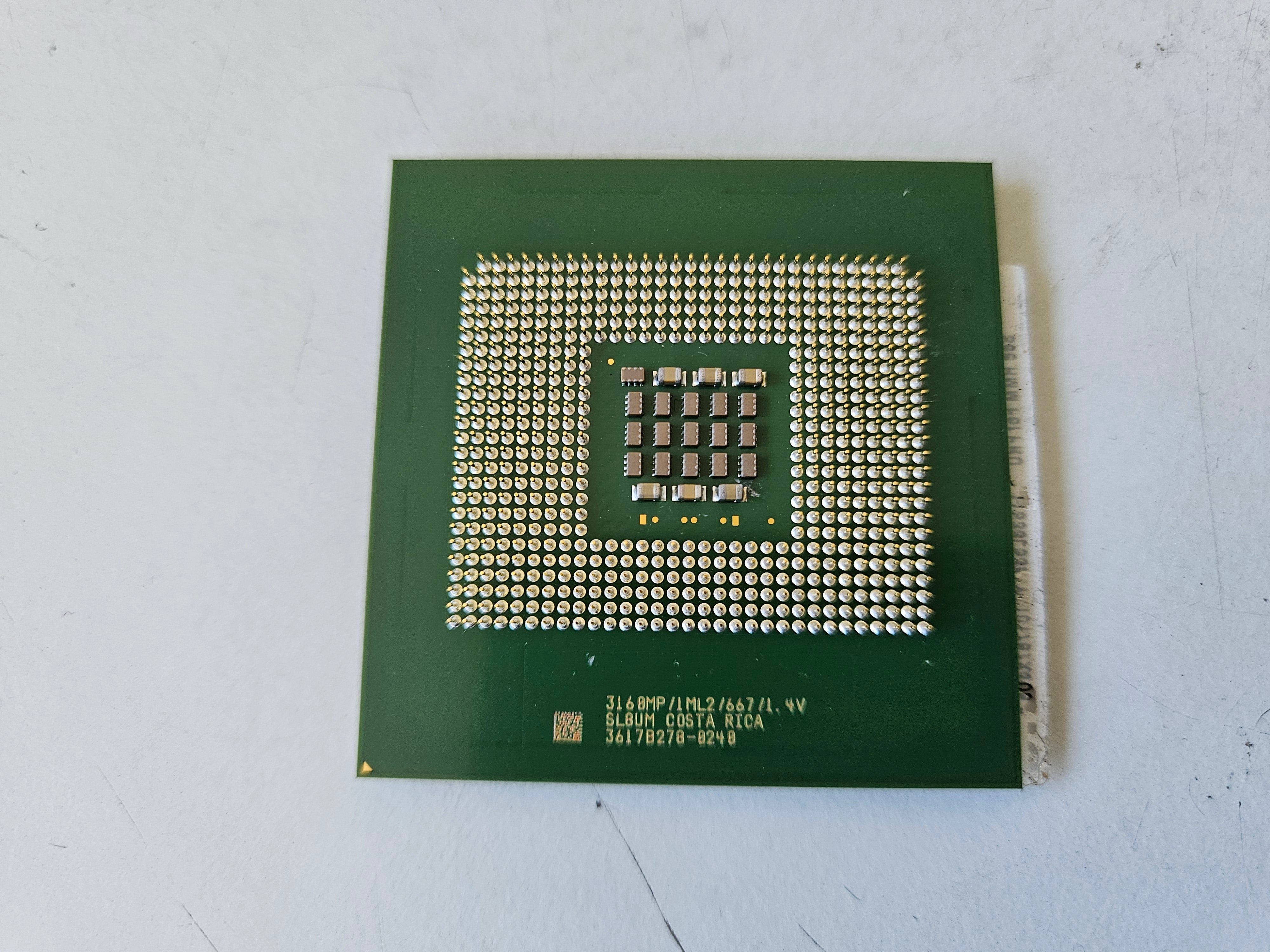 Intel Xeon Costa Rica 3.16Ghz 1MB L2 667Mhz 1.4V CPU ( SL8UM ) USED