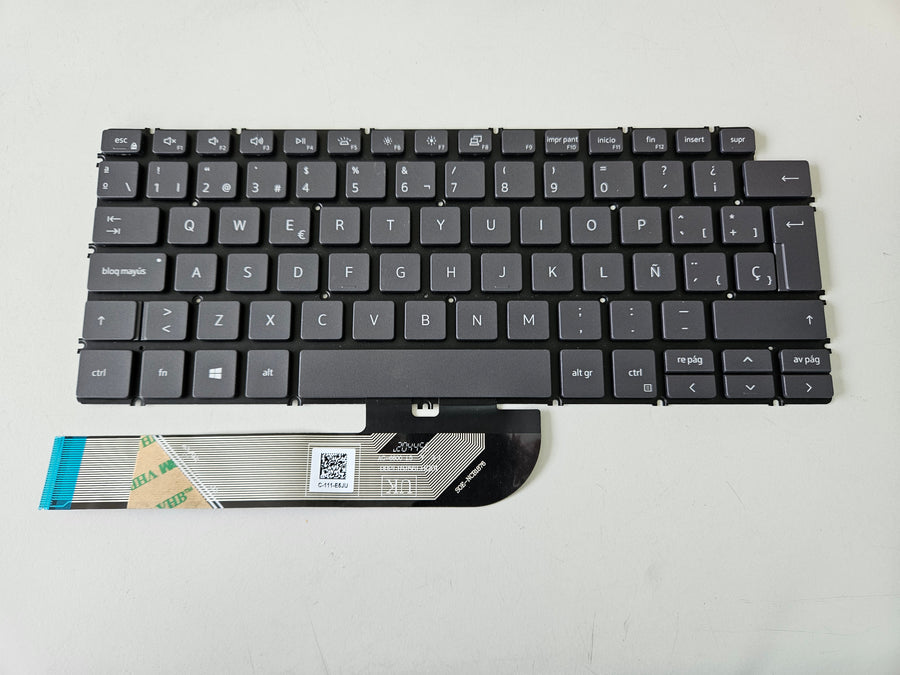 Dell Latitude 3301/3410 Spanish Backlit Keyboard - Grey ( 0RT2P8 ) REF