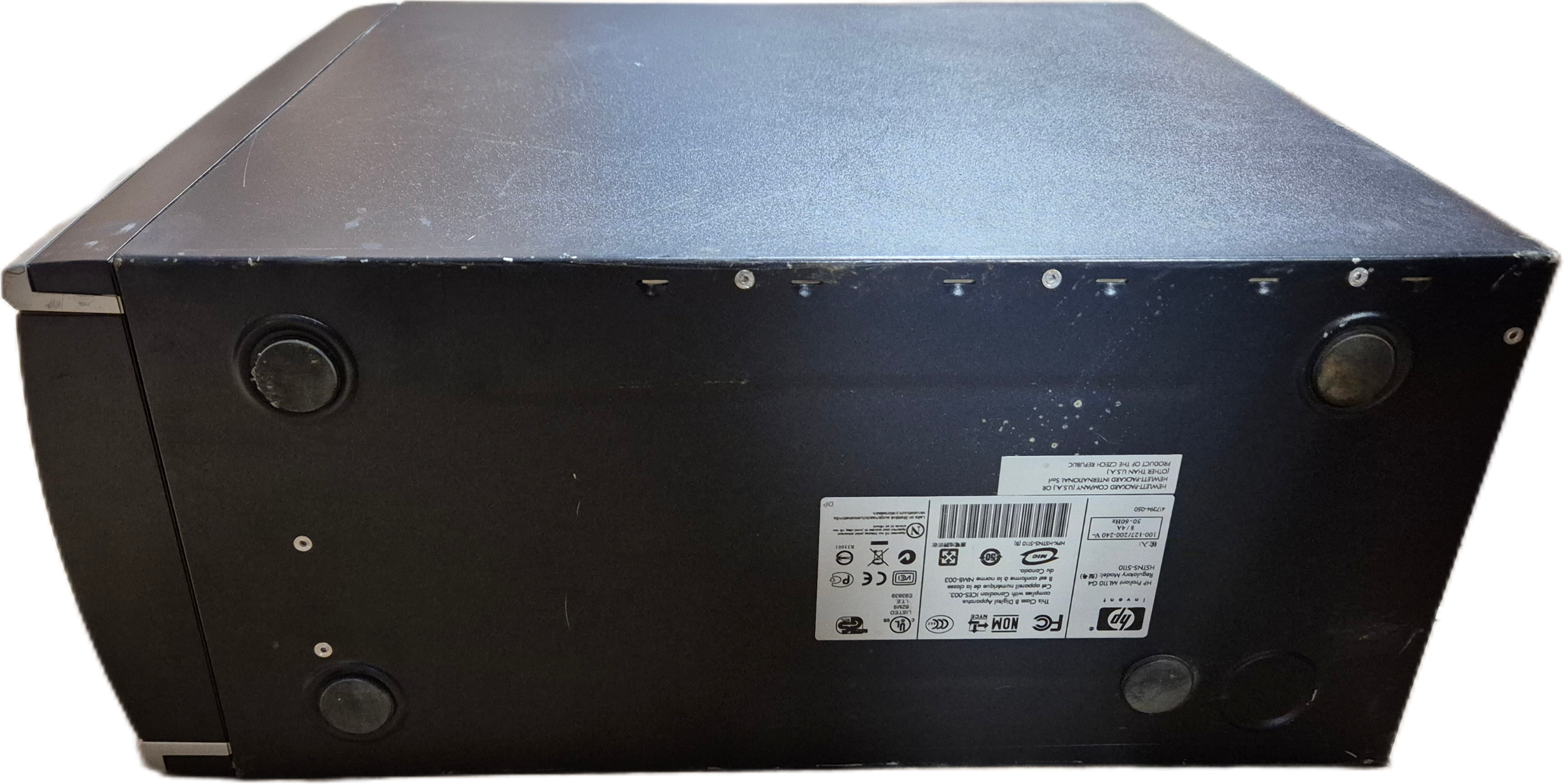 HP ProLiant ML110 G4 447GB DVD 8GB RAM Xeon 3040 1.86GHz w/ RAID 5 tolerance NO OS USED