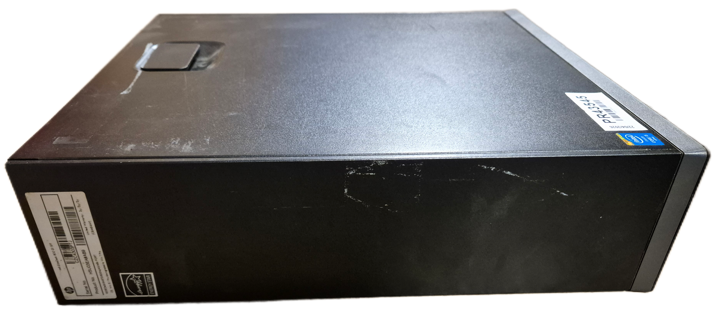 HP EliteDesk 800 G1 SFF 500GB HDD DVD 4GB RAM i5-4570s 3.2GHz Linux ( H5U03EA#AB9 ) USED