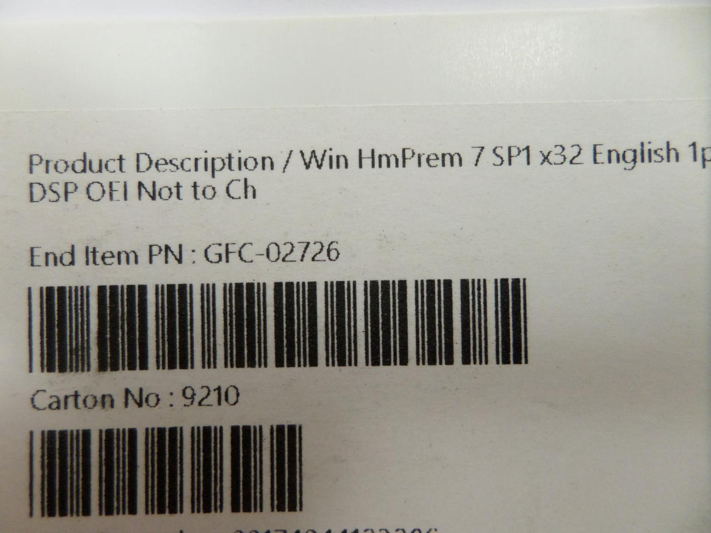PR24968_GFC-02726_Microsoft Windows 7 Home Premium English - Image2