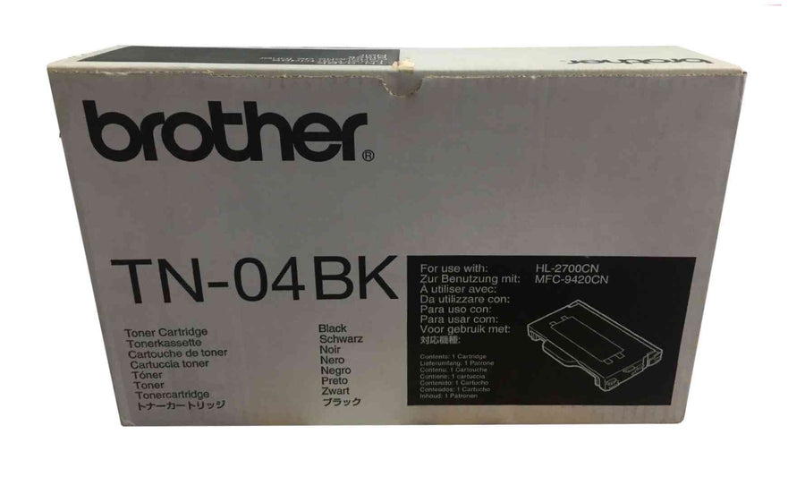 Brother black colour laser cartridge for HL-2700/MFC-9420 ( TN-04BK ) NEW OLD STOCK FINAL SALE