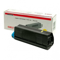 Oki Colour Laser Yellow Toner Printer Cartridge ( 42127405 ) NOB FINAL SALE