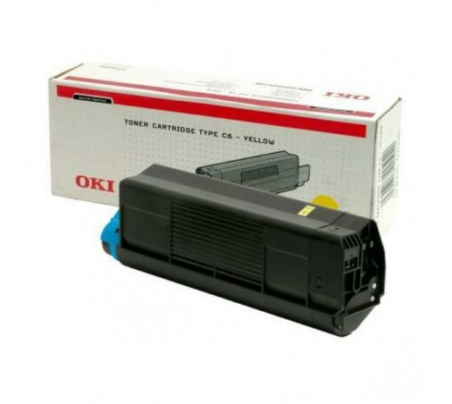 Oki Colour Laser Yellow Toner Printer Cartridge ( 42127405 ) NOB FINAL SALE