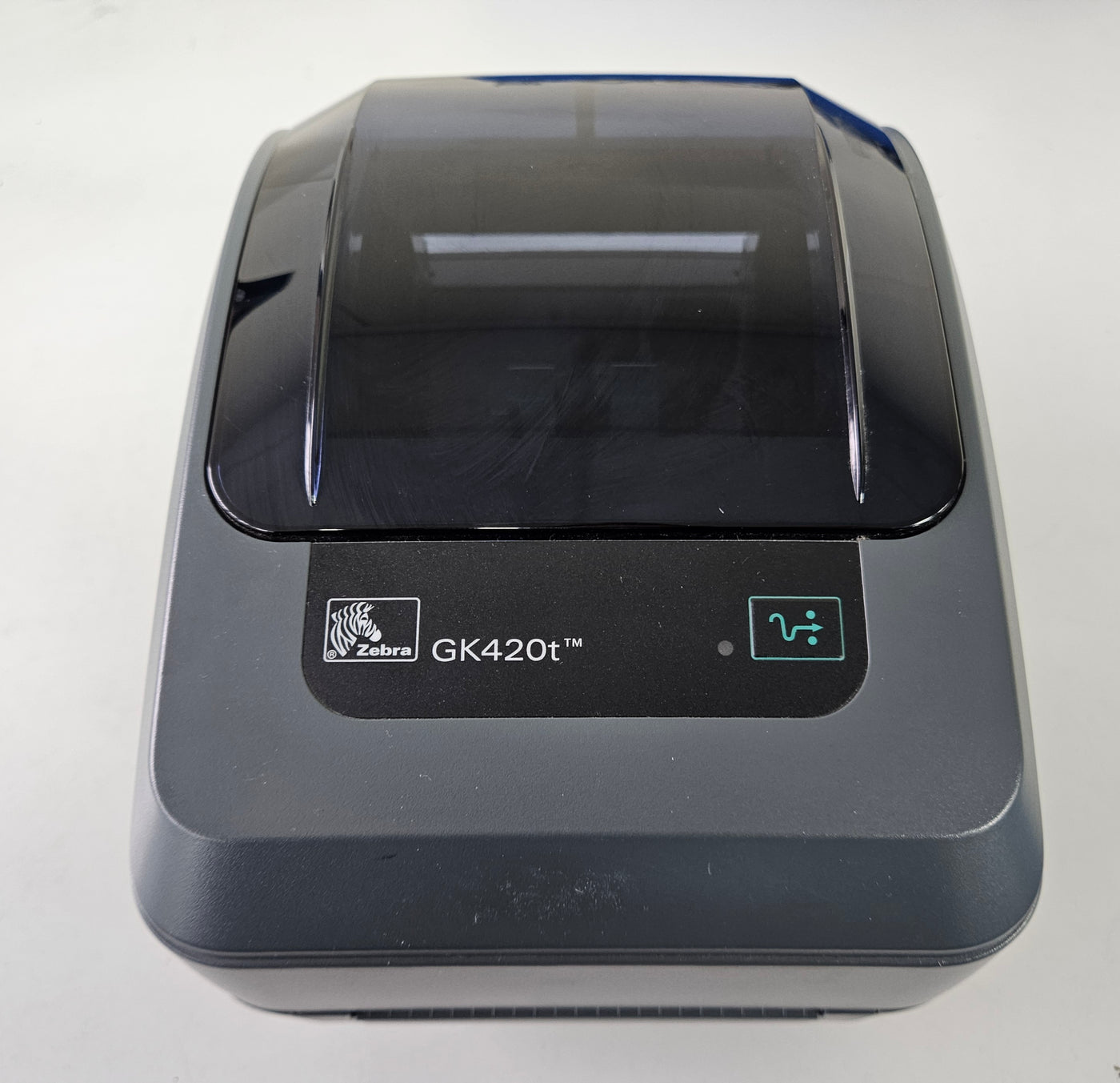 Zebra GK420t USB/Ethernet Thermal Transfer Label Printer w/ PSU ( GK42-102220-000 ) USED