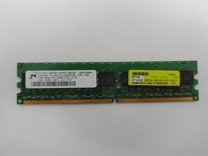 PR18763_MT18HTF12872AY-667B3_1GB Micron MT18HTF12872AY-667B3 PC2-5300E 667MHz - Image3