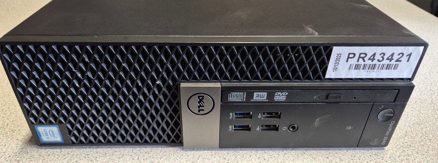 Dell Optiplex 3040 SFF 500GB HDD 4GB RAM i3-6100 3.7GHz Win10 PC ( D11S001 ) USED