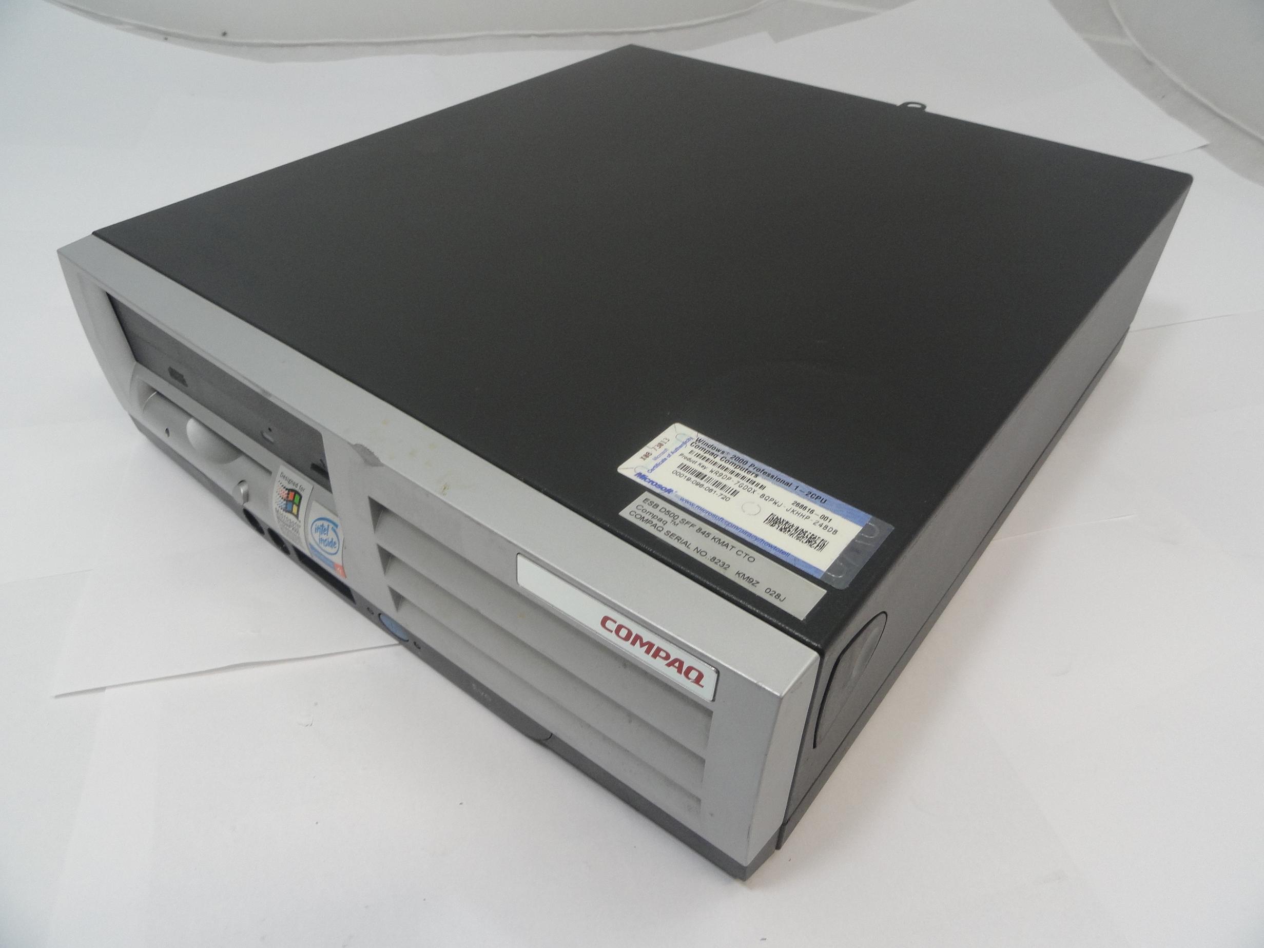 PR15191_D51S/P1.8/20/P/128C_HP Compaq D510 SFF P4 1.8GHz 128Mb 20Gb CD - Image2