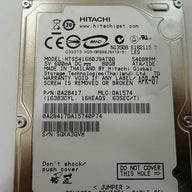 Hitachi 80GB IDE 5400rpm 2.5in HDD ( 0A28417 HTS541682J9AT00 ) REF