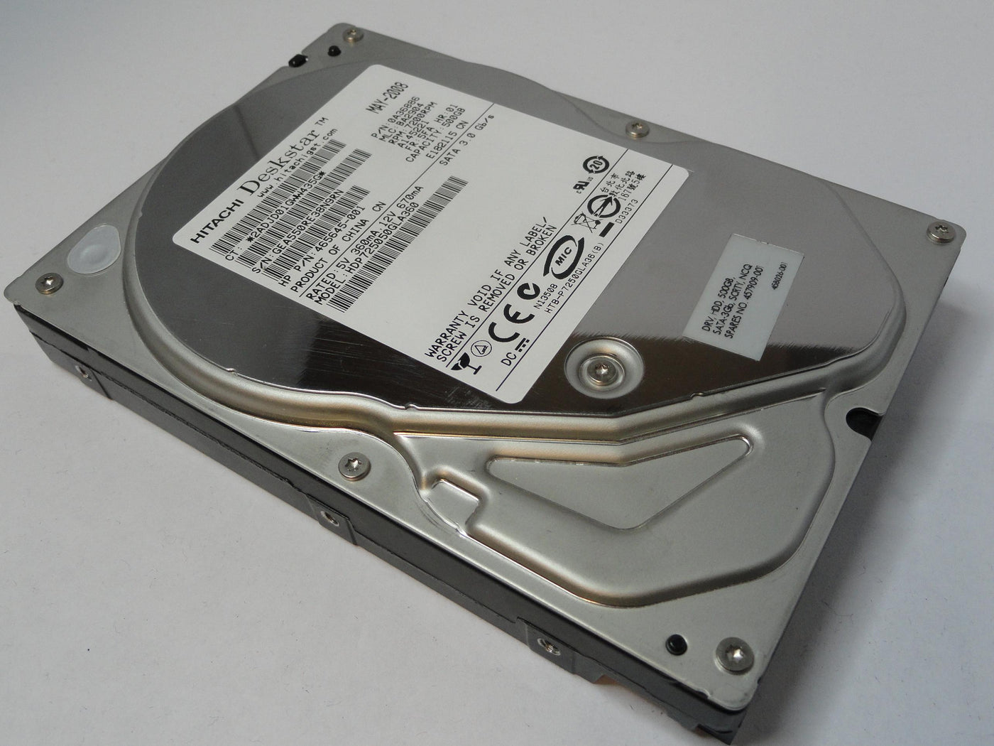 PR20117_0A36886_Hitachi HP 500GB SATA 7200rpm 3.5in HDD - Image4