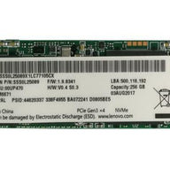 Lenovo 256GB MLC PCIe 3.0 x4 NVMe M.2 2280 Internal SSD ( SSS0L25089 00UP470 ) REF